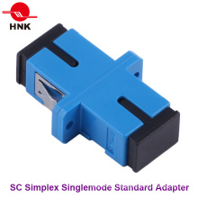 Sc Simplex Singlemode Standard Plastic Fiber Optic Adapter